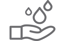 Lavate las manos con agua y jabón
