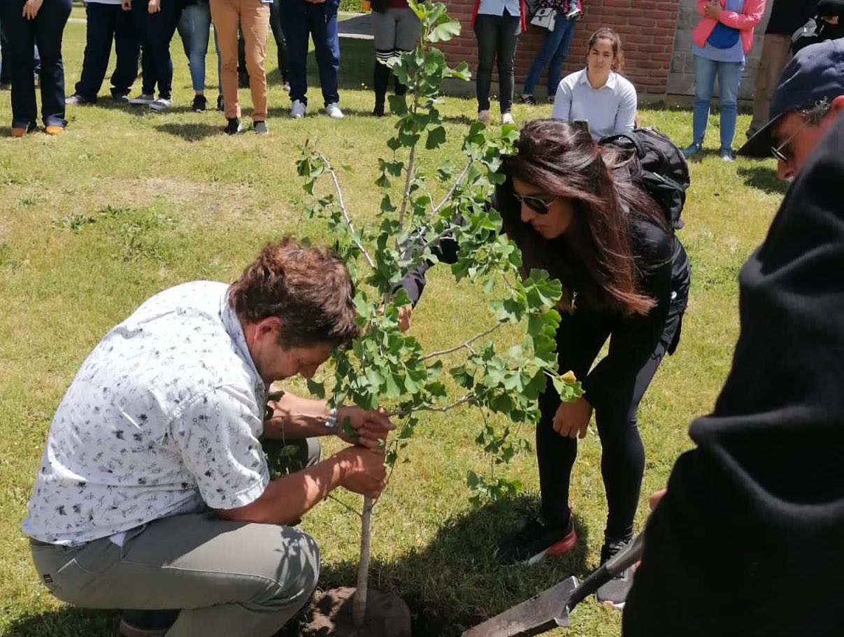 Plantamos vida en conmemoración por Nodocentes fallecidos en pandemia 2