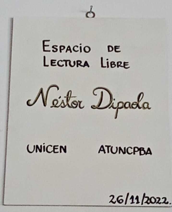 espacio de lectura libre nestor dipaola