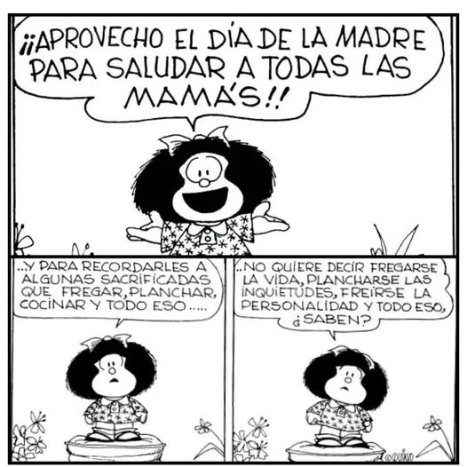 feliz dia madre familia