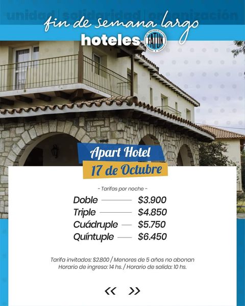 tarifa junio fatun 17octubre