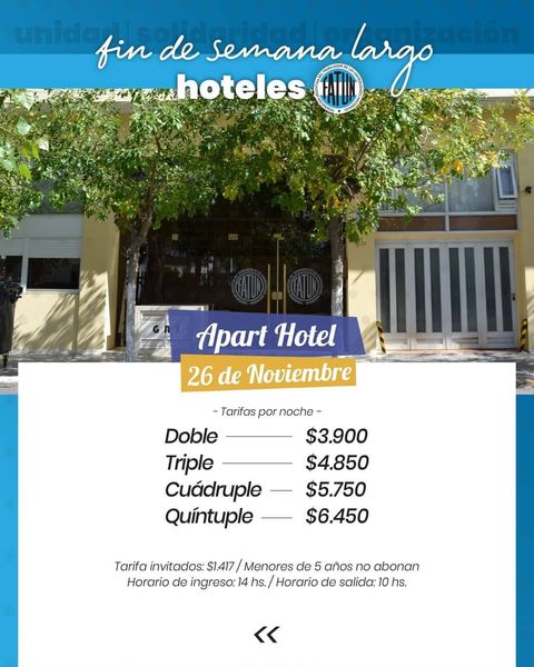 tarifa junio fatun evita 26noviembre