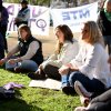 Imágenes de la movilización por el #NiUnaMenos